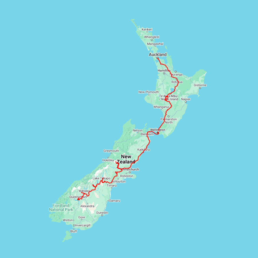 Tour Map