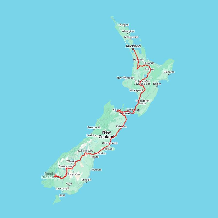 Tour Map