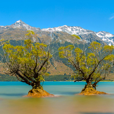 Mountain river New Zealand