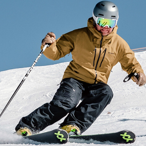 Skier at Cardrona