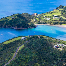 Waiheke Island Aerial View