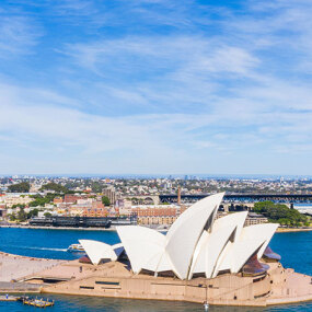 Sydney Harbour and Bridge