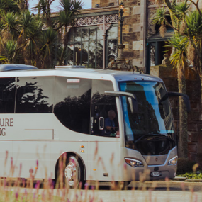 Grand Pacific Coach at Larnach Castle
