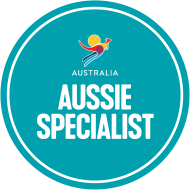 Aussie Specialist Logo - Inside Australia Travel