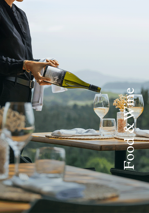 Wine pour in Marlborough