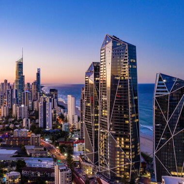 Skyscape of the Gold Coast