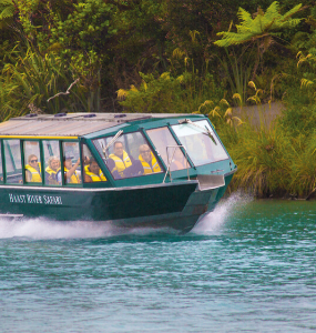 Signature tour coach on South Island road