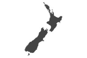 Map of New Zealand