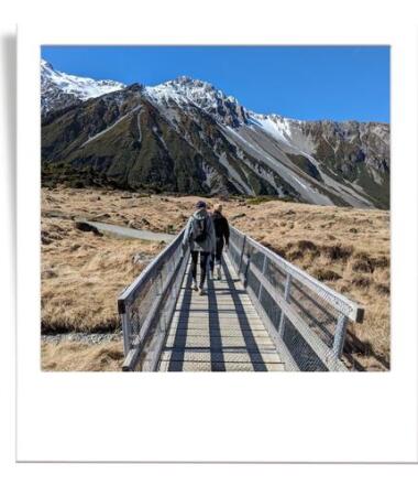 Employee's on a Famil trip to Aoraki / Mount Cook National Park
