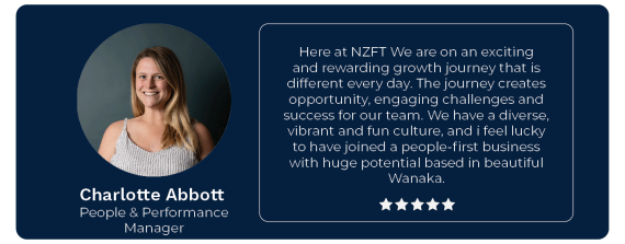 Charly Abbott Employee Testimonial, New Zealand Fine Touring