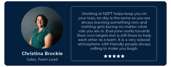 Christina Brockie Employee Testimonial, New Zealand Fine Touring
