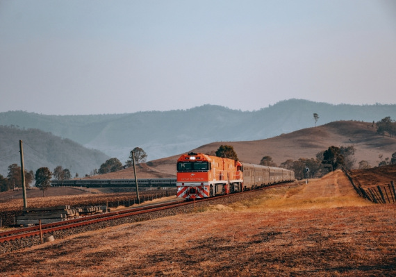 The Great Southern train journey