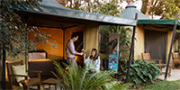 Taronga Zoo - Roar and Snore Safari Tents