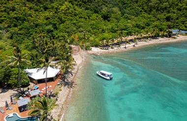 Boat Transfer Shute Harbour to Elysian Luxury Eco Island Retreat