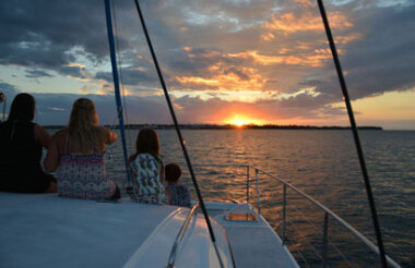 Champagne Sunset Sail with Blue Dolphin Marine Tours