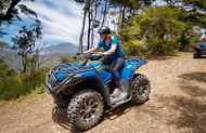 Bayview Circuit Guided Quad Bike Tour with Cable Bay Adventure Park