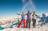 Cardrona Full Lift Pass, 1 Group Lesson and Rental Package