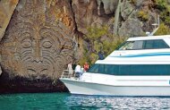 Lake Taupo Scenic Cruise to the Maori Rock Carvings