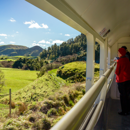Kiwirail Northern Explorer Train Wellington To Auckland