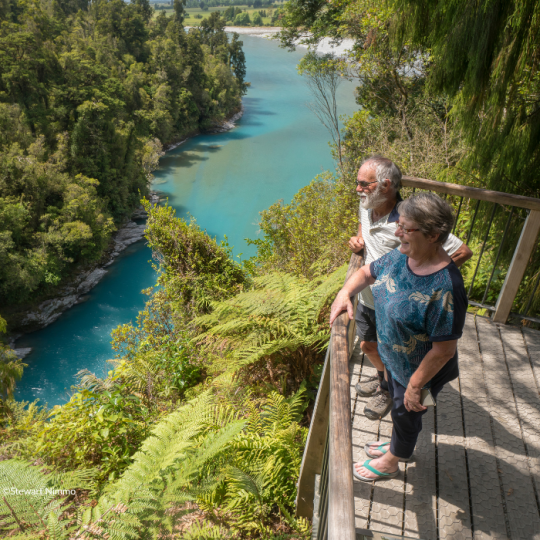Hokitika Gorge West Coast lookout platform