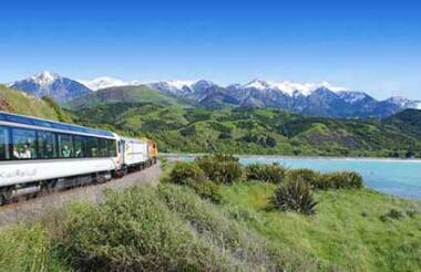 Great Journeys Coastal Pacific Train: Kaikoura to Picton