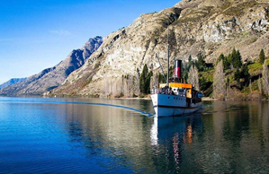 TSS Earnslaw cruise and Walter Peak Farm tour including gourmet BBQ lunch