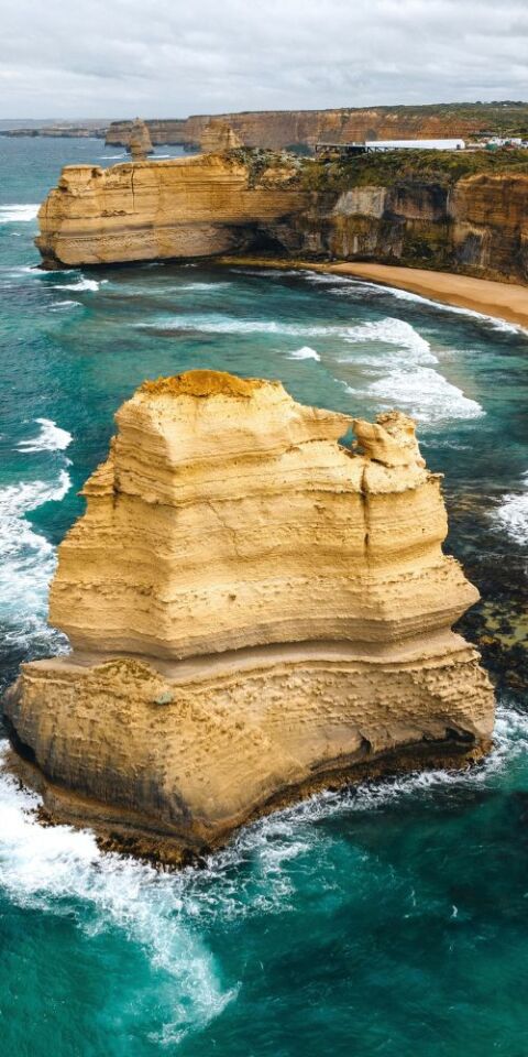 Great Ocean Road rocks - credit to tourism australia