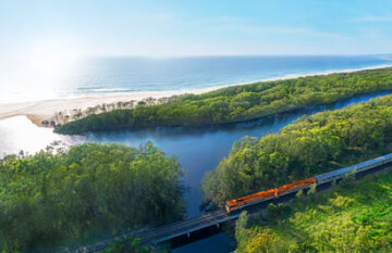 The Great Southern, Southern Summer, Brisbane to Melbourne - Day 1