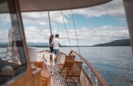 Evening Champagne Cruise with Fiordland Historic Cruises