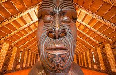 Waitangi Treaty Grounds Guided Tour and Cultural Performance including shuttle