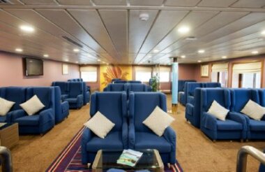 Interislander Ferry Wellington to Picton with exclusive access to the Premium Plus Lounge