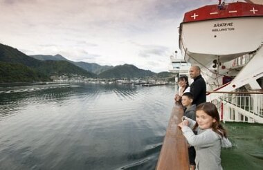 Interislander Ferry Wellington to Picton with exclusive access to the Premium Plus Lounge