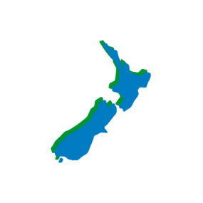 Pin drop on NZ map