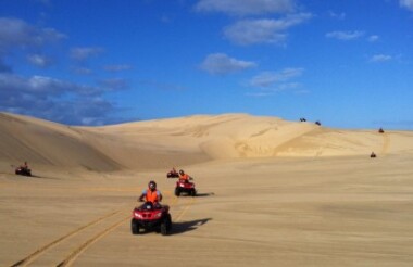 One Hour Quad Bike Tour with Sand Dune Adventures