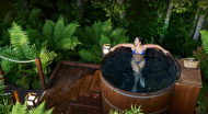 Hot Tub Session with Secret Spot Hot Tubs