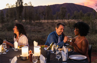 Uluru Sunset Viewing & BBQ Dinner Tour with SEIT Outback Australia