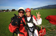 Skydive Abel Tasman 16500 ft jump