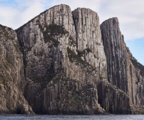 Tasmania sea cliffs