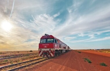 Darwin to Adelaide on board The Ghan Expedition