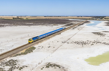 The Overland, Red Premium Service Adelaide to Melbourne (includes breakfast & lunch)