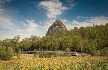 Hervey Bay to Brisbane via Maryborough West in a Business Seat with Queensland Rail Tilt Train