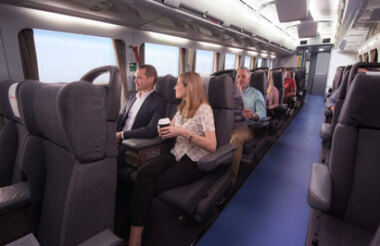 Hervey Bay to Brisbane via Maryborough West in a Business Seat with Queensland Rail Tilt Train