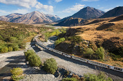 TranzAlpine Scenic Train: Greymouth to Christchurch
