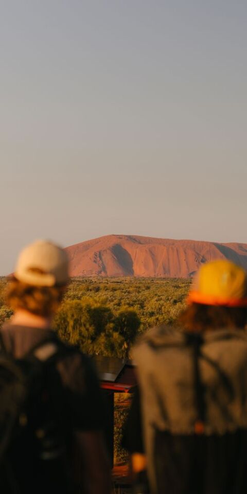 People watching over Uluru- credit to NT Tourism