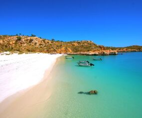 White sand beach in the Kimberley - credit to Luxury Lodges of Australia