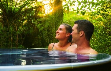 One Hour Private Tub with Waiho Hot Tubs