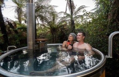 One Hour Private Tub with Waiho Hot Tubs