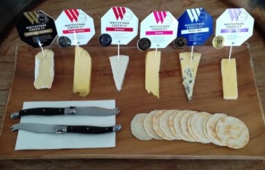Whitestone Cheese Factory Guided Tour with Wine Pairing