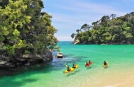 Abel Tasman 3 day Guided Kayak and Walking Trip - Northbound itinerary 