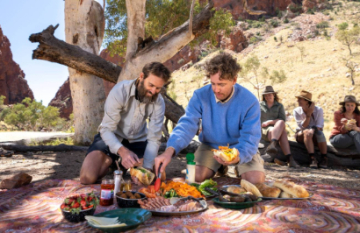 Australian Walking Holidays: Classic Larapinta Trek in Comfort - Day 4